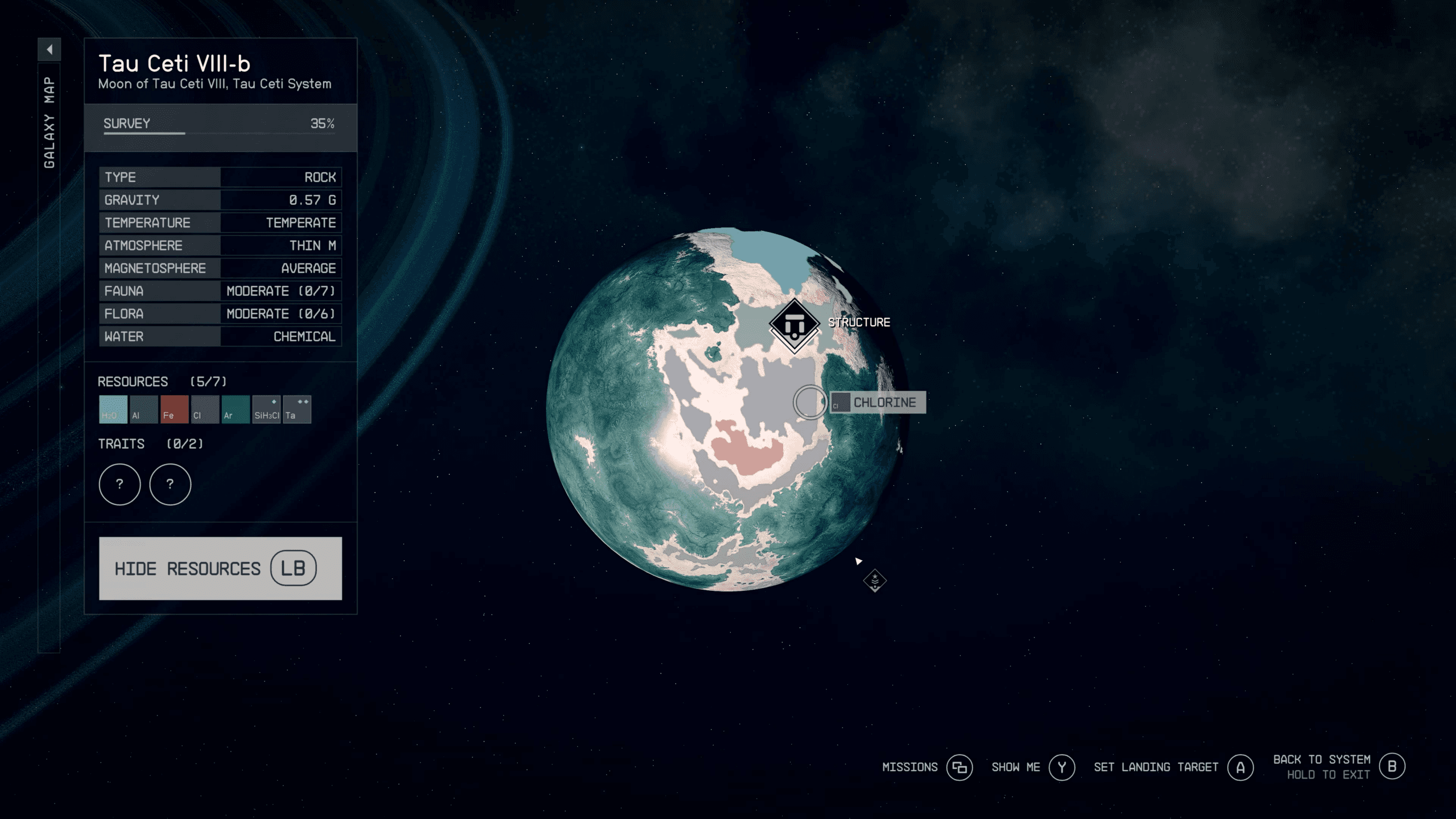 Planet Resource View