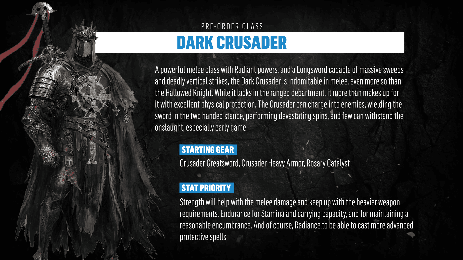 Dark Crusader Class